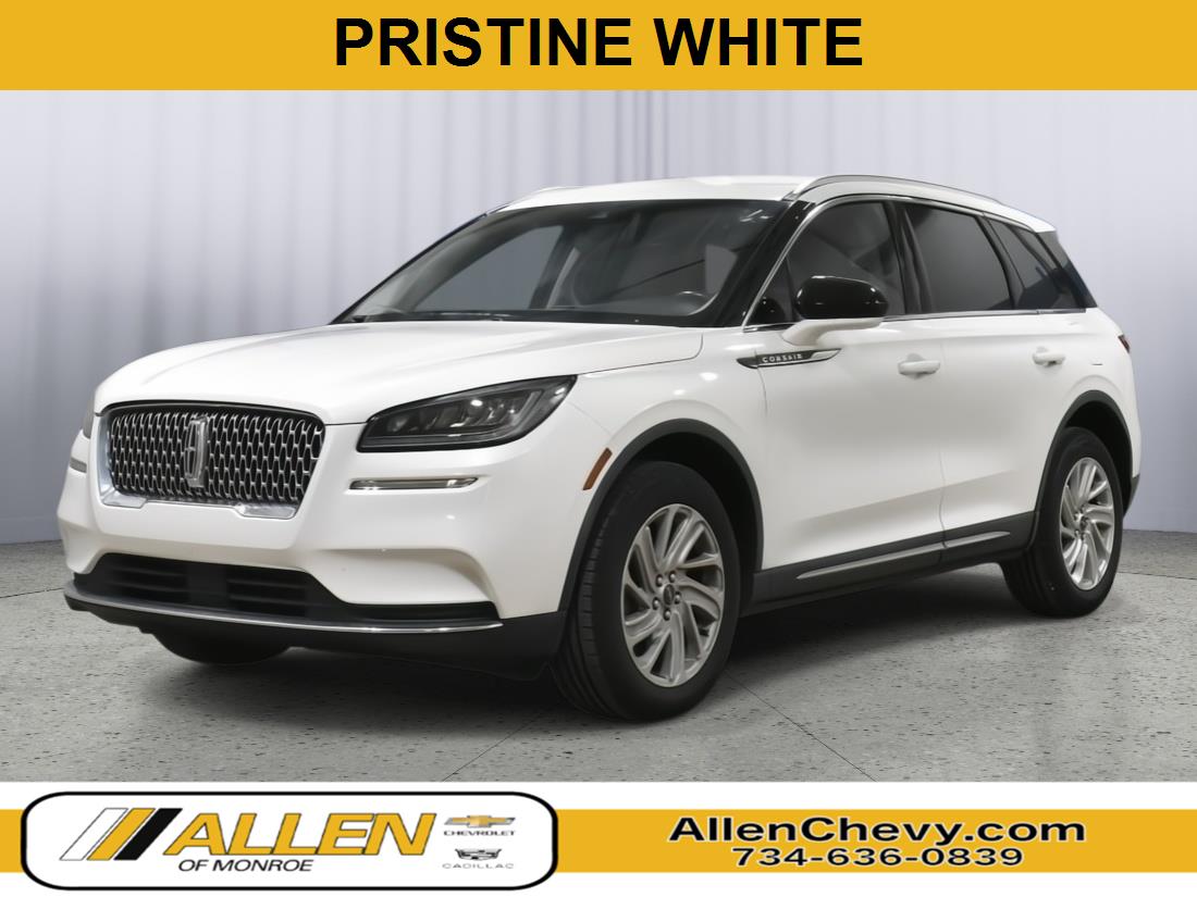 Pristine White 2021 Lincoln Corsair SUV / Crossover Front-Wheel Drive 8-Speed Automatic