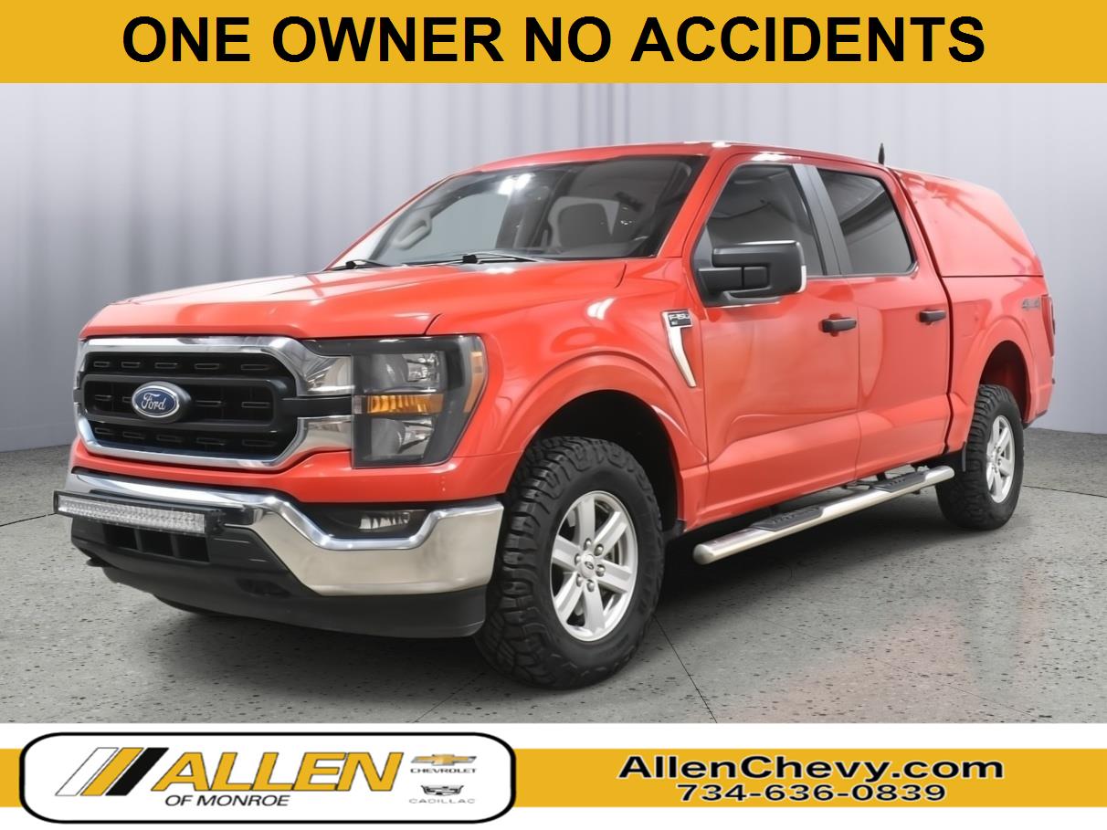 Red 2023 Ford F-150 Pickup Truck Four-Wheel Drive Automatic