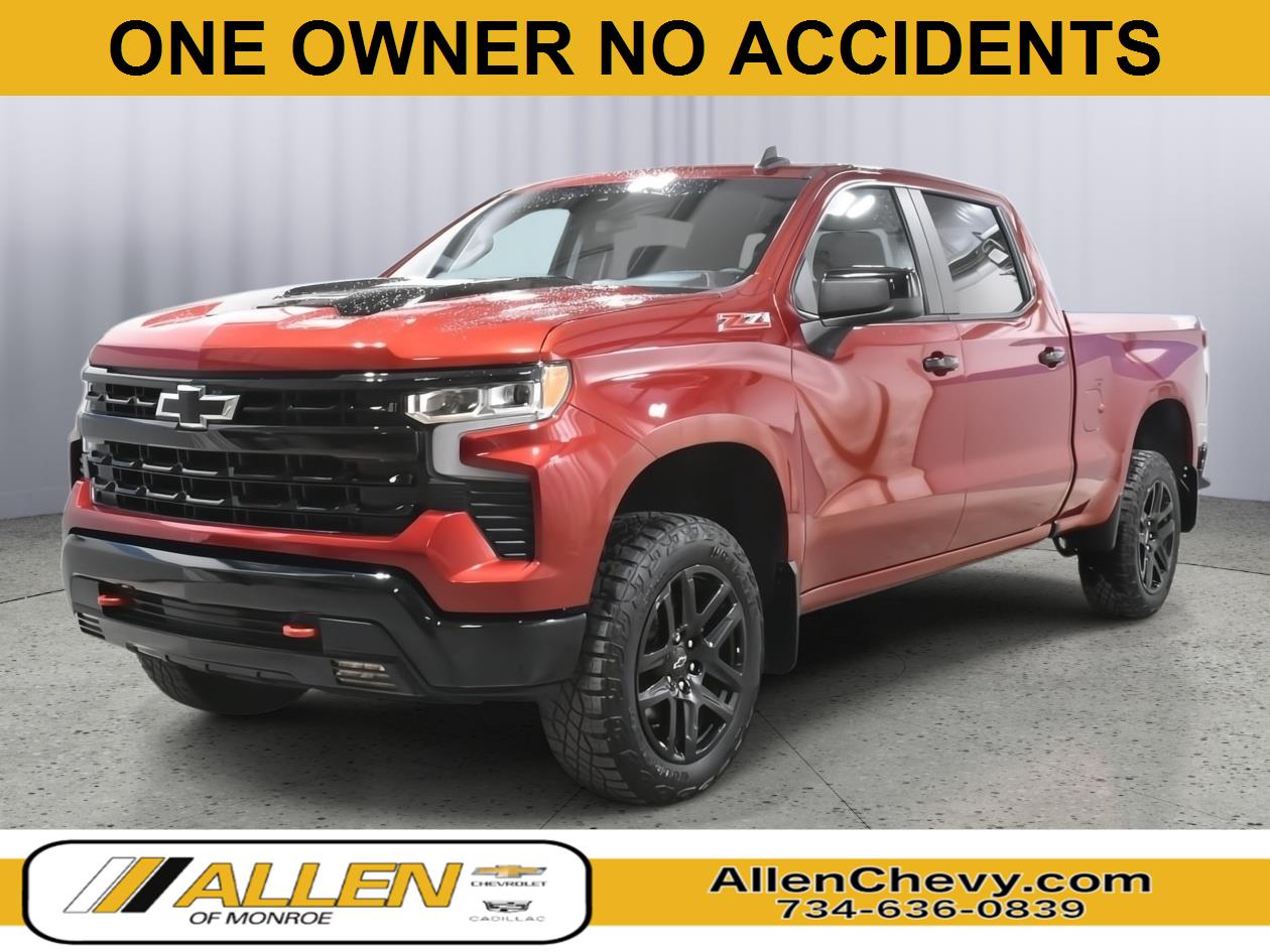 Radiant Red Tintcoat 2023 Chevrolet Silverado 1500 Pickup Truck Four-Wheel Drive Automatic