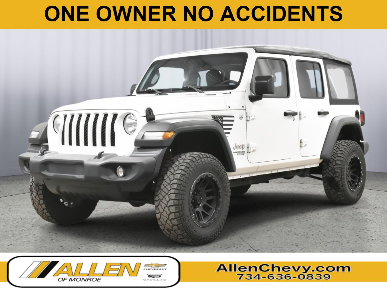 Bright White Clearcoat 2018 Jeep Wrangler SUV / Crossover Four-Wheel Drive 8-Speed Automatic