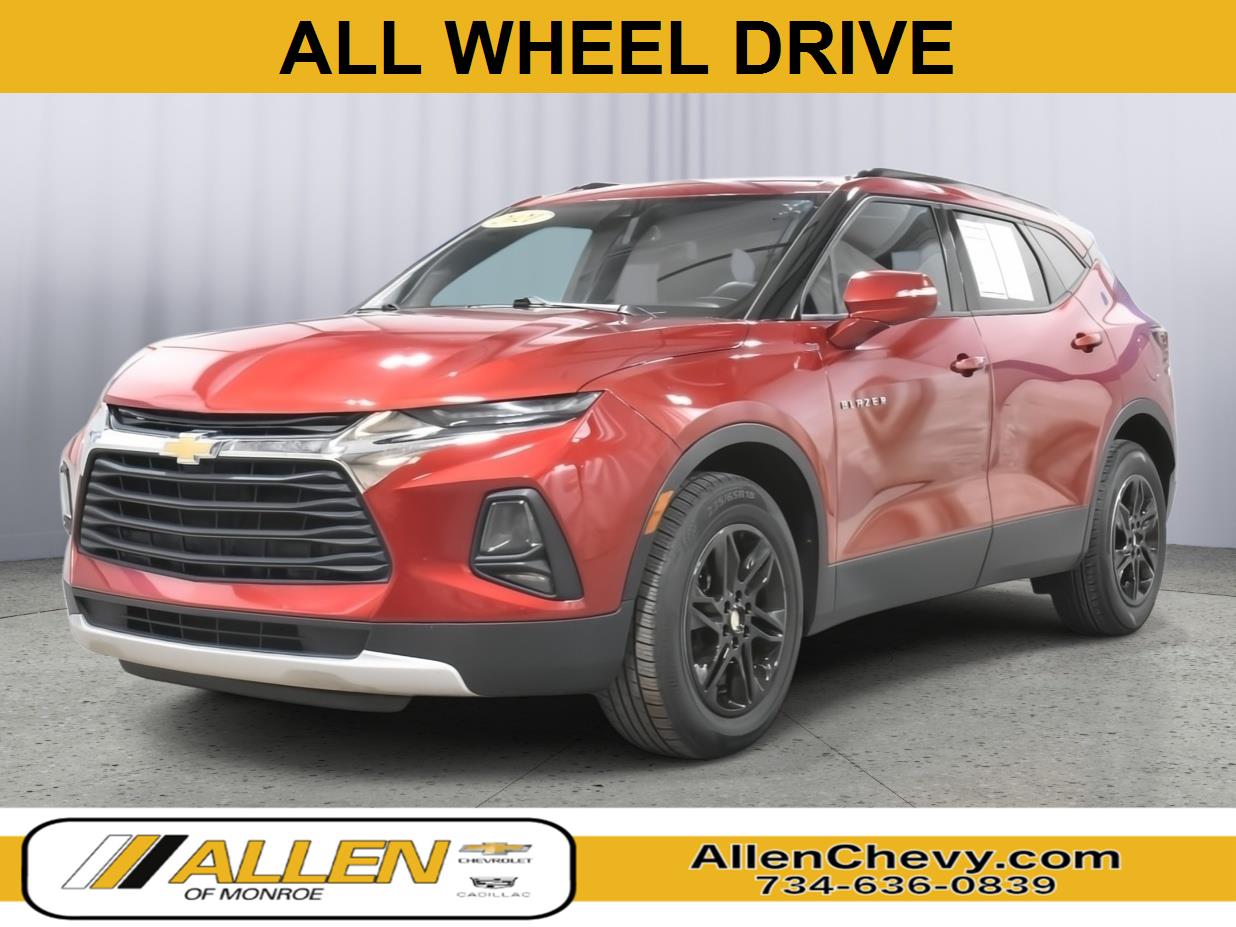 Cherry Red Tintcoat 2021 Chevrolet Blazer SUV / Crossover All-Wheel Drive 9-Speed Automatic