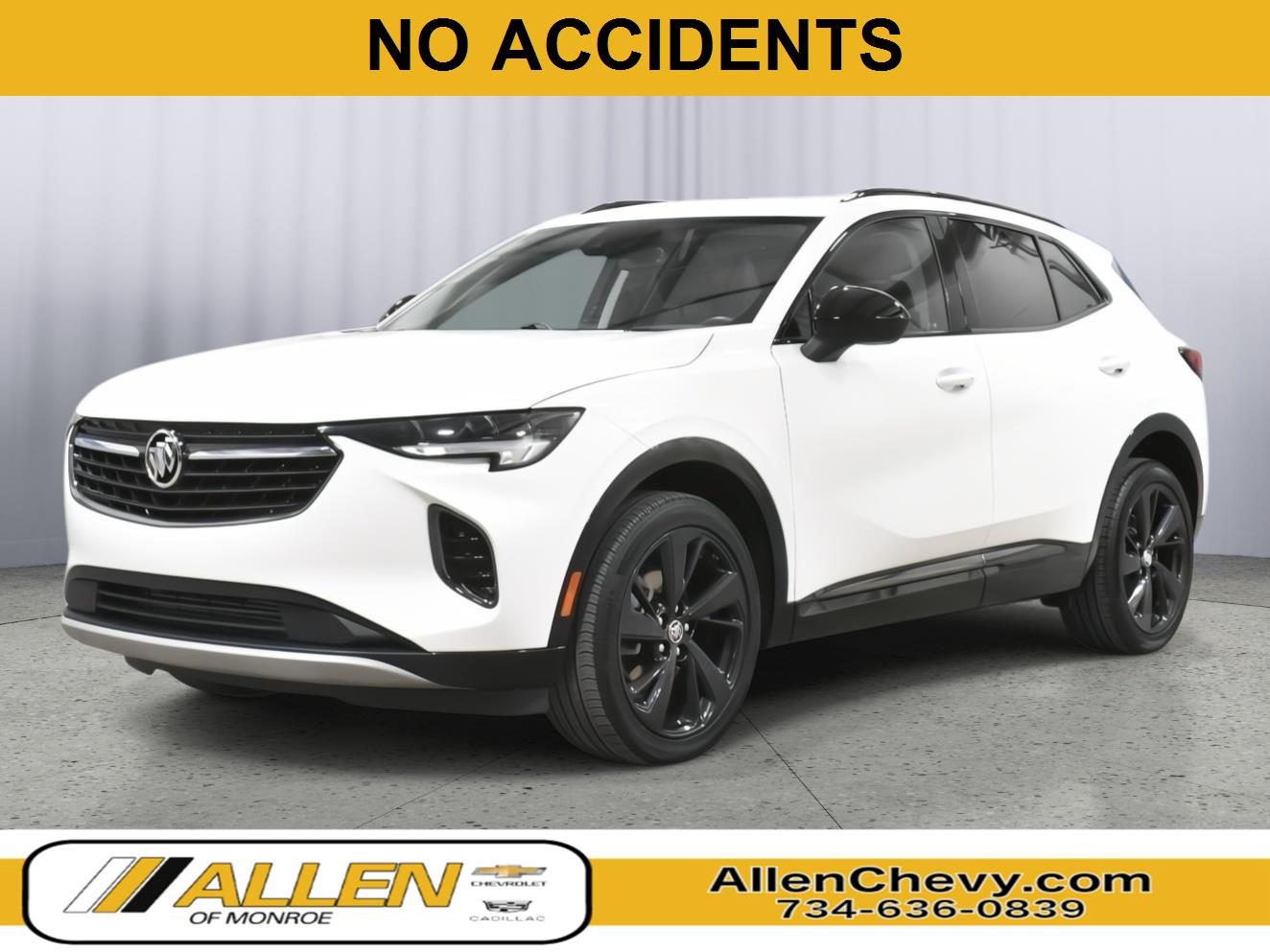 Summit White 2023 Buick Envision SUV / Crossover All-Wheel Drive 9-Speed Automatic