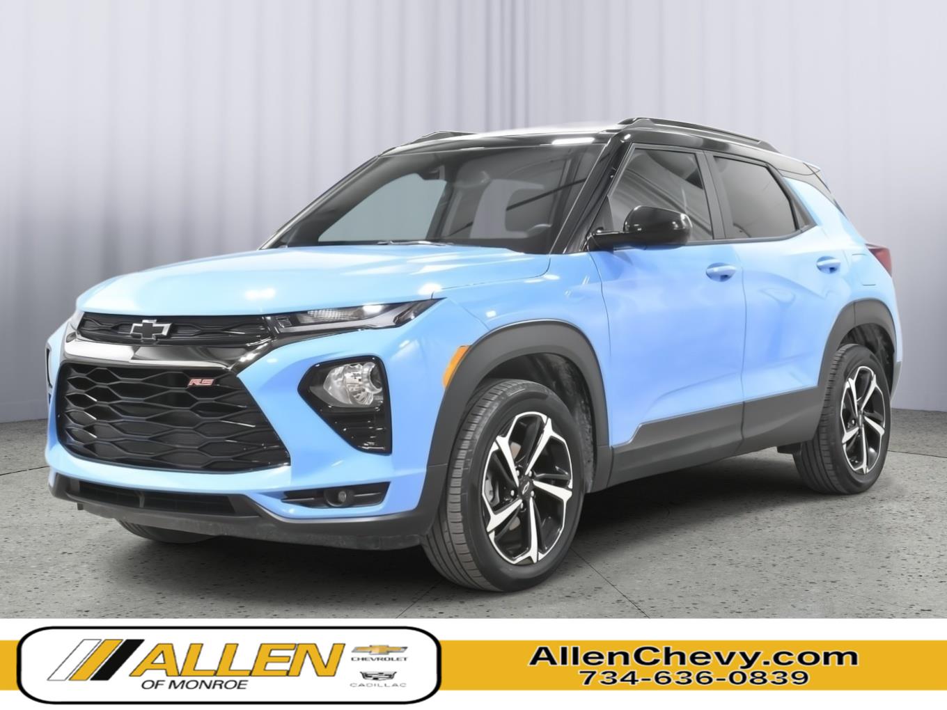 Fountain Blue 2023 Chevrolet Trailblazer RS AWD SUV / Crossover Four-Wheel Drive 9-Speed Automatic