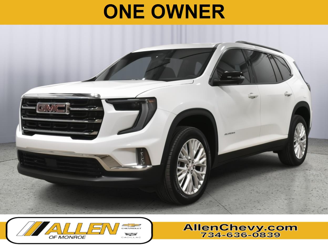 Summit White 2026 GMC Acadia SUV / Crossover Front-Wheel Drive 8-Speed Automatic
