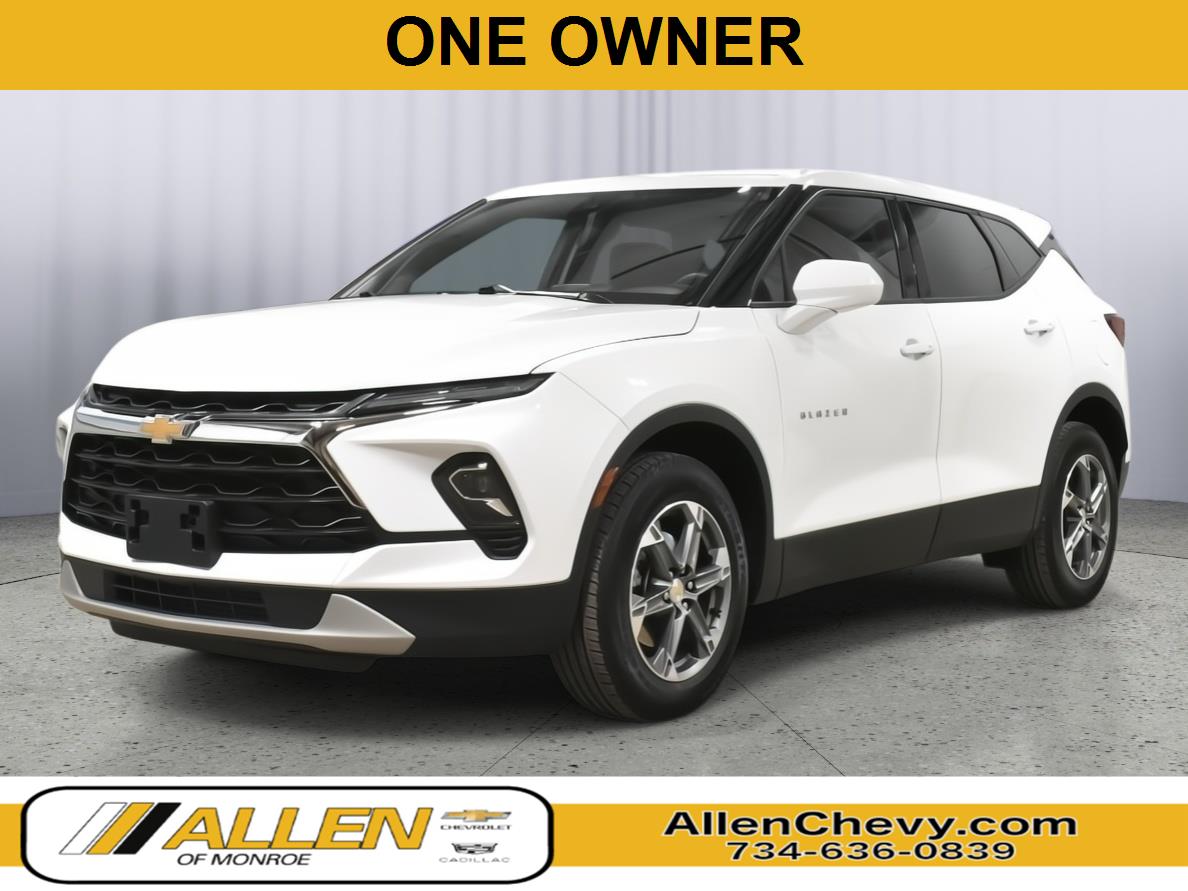 Summit White 2025 Chevrolet Blazer SUV / Crossover All-Wheel Drive 9-Speed Automatic