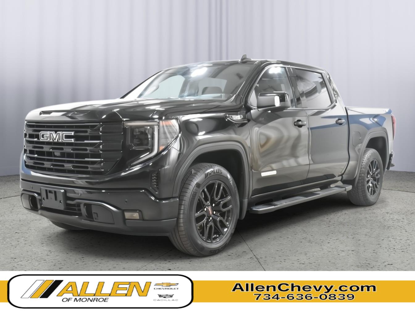 Onyx Black 2024 GMC Sierra 1500 Pickup Truck Four-Wheel Drive 8-Speed Automatic