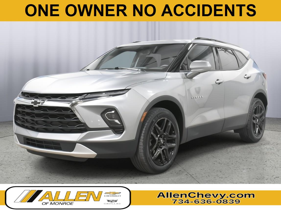 Sterling Gray Metallic 2024 Chevrolet Blazer SUV / Crossover Front-Wheel Drive 9-Speed Automatic