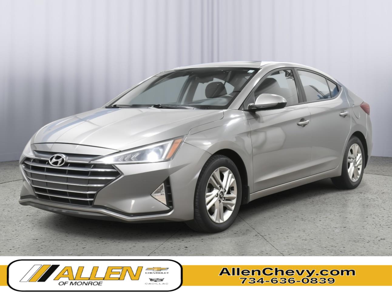 Fluid Metal 2020 Hyundai Elantra Value Edition FWD Sedan Front-Wheel Drive Continuously Variable Transmission