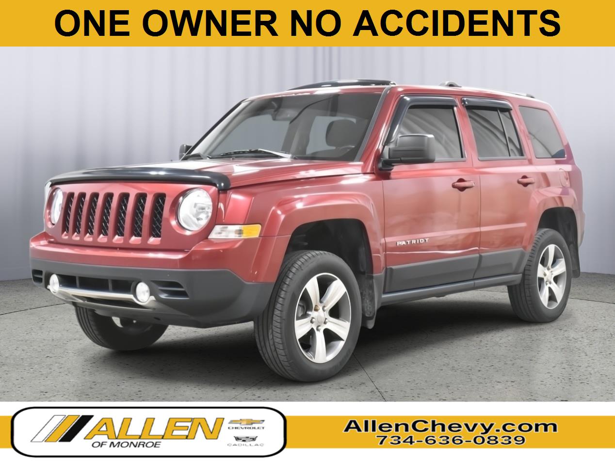 Deep Cherry Red Crystal Pearlcoat 2017 Jeep Patriot SUV / Crossover Four-Wheel Drive 6-Speed Automatic