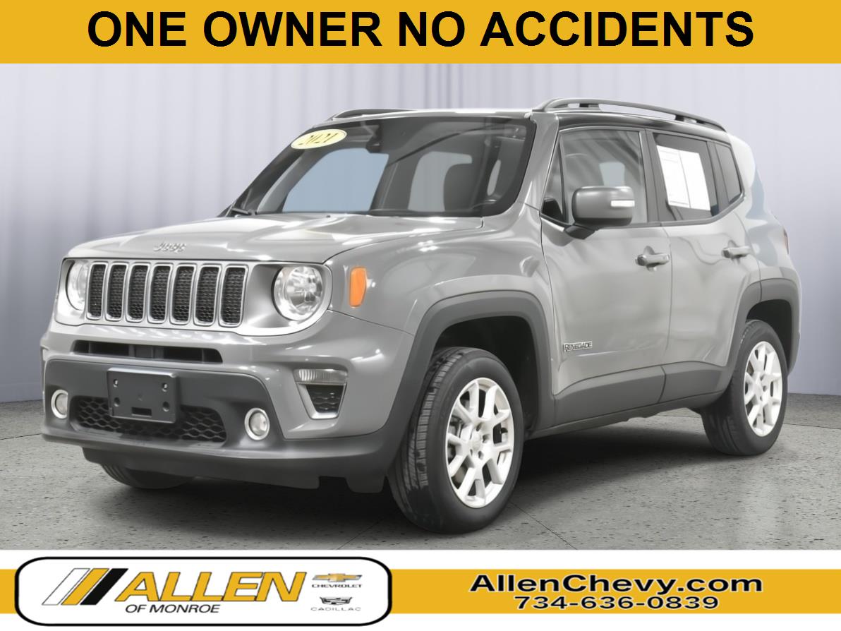 Sting-Gray Clearcoat 2021 Jeep Renegade SUV / Crossover Four-Wheel Drive Automatic