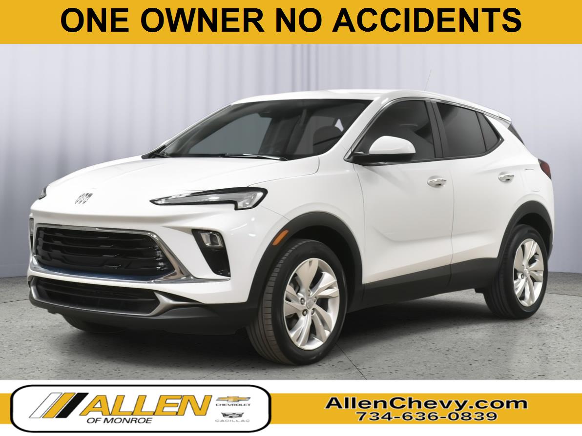 Summit White 2024 Buick Encore GX SUV / Crossover Front-Wheel Drive Continuously Variable Transmission