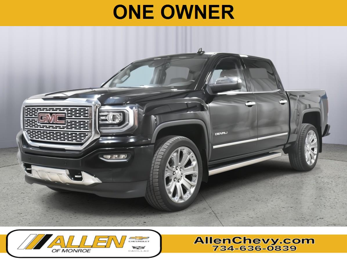 Onyx Black 2018 GMC Sierra 1500 Pickup Truck Four-Wheel Drive 8-Speed Automatic