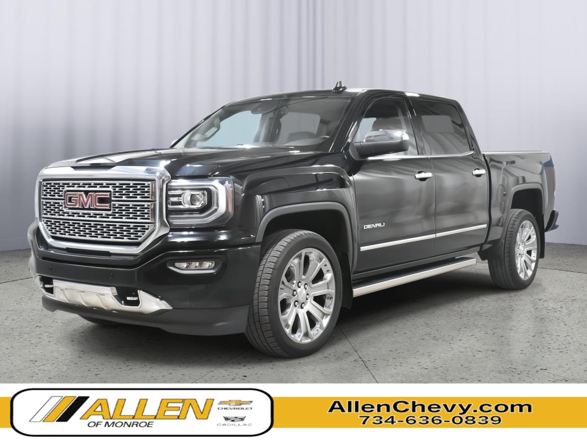 Onyx Black 2018 GMC Sierra 1500 Pickup Truck Four-Wheel Drive 8-Speed Automatic