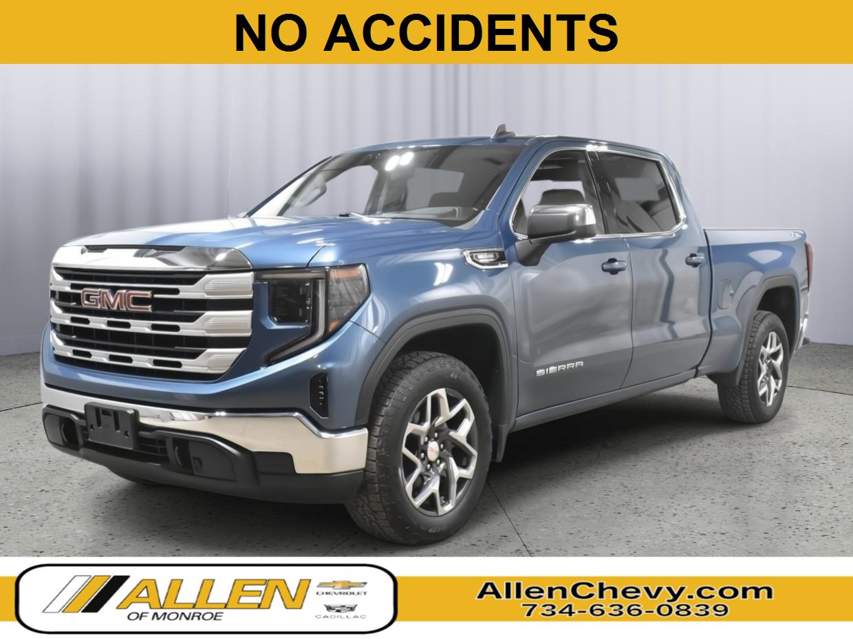 Downpour Metallic 2024 GMC Sierra 1500 Pickup Truck Four-Wheel Drive 8-Speed Automatic