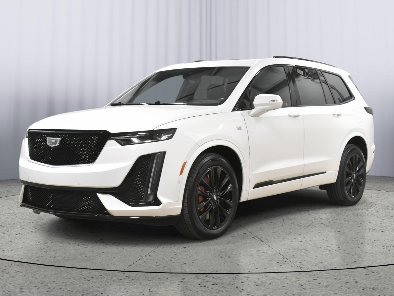 Crystal White Tricoat 2024 Cadillac XT6 SUV / Crossover Four-Wheel Drive 9-Speed Automatic
