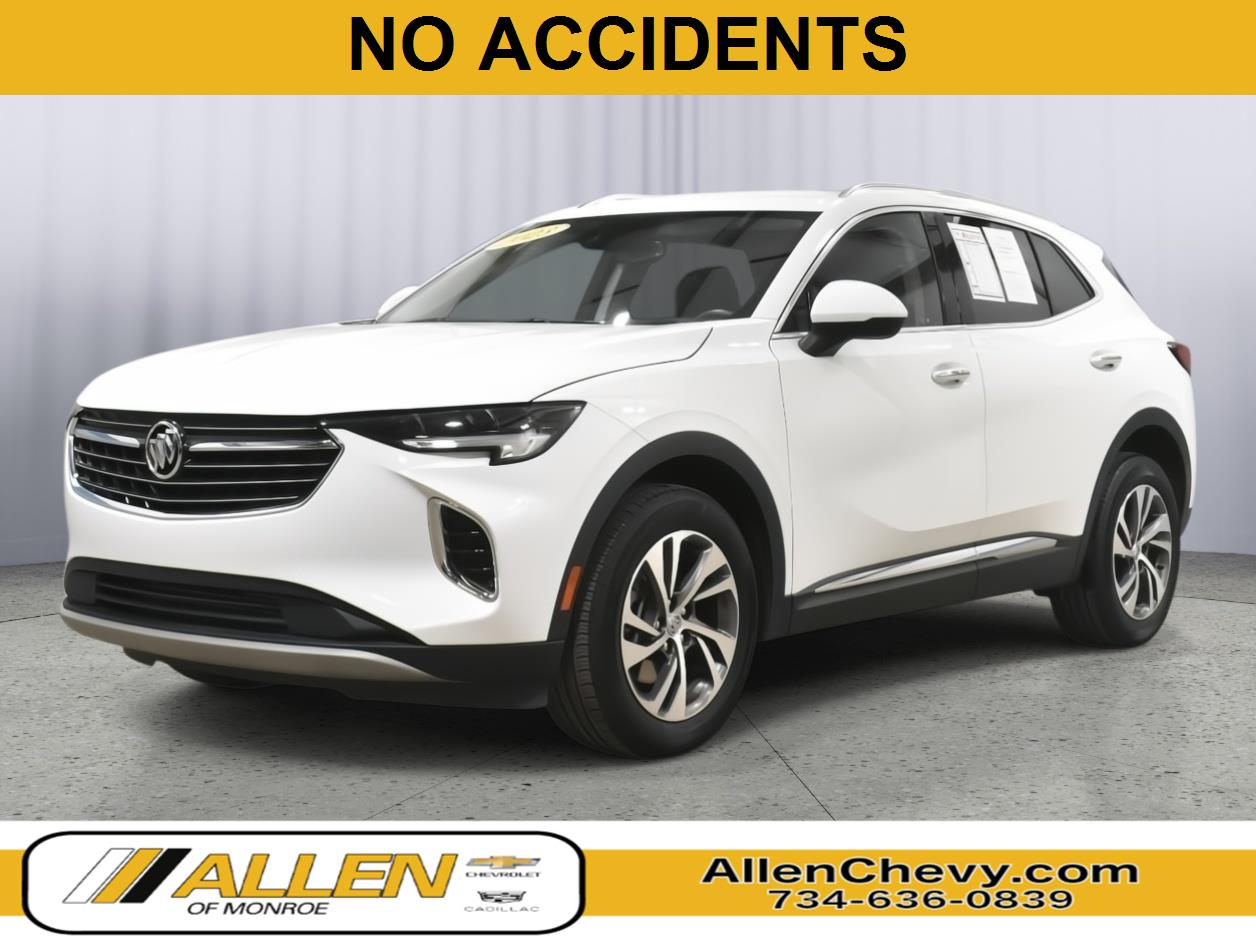 Summit White 2023 Buick Envision SUV / Crossover Front-Wheel Drive 9-Speed Automatic