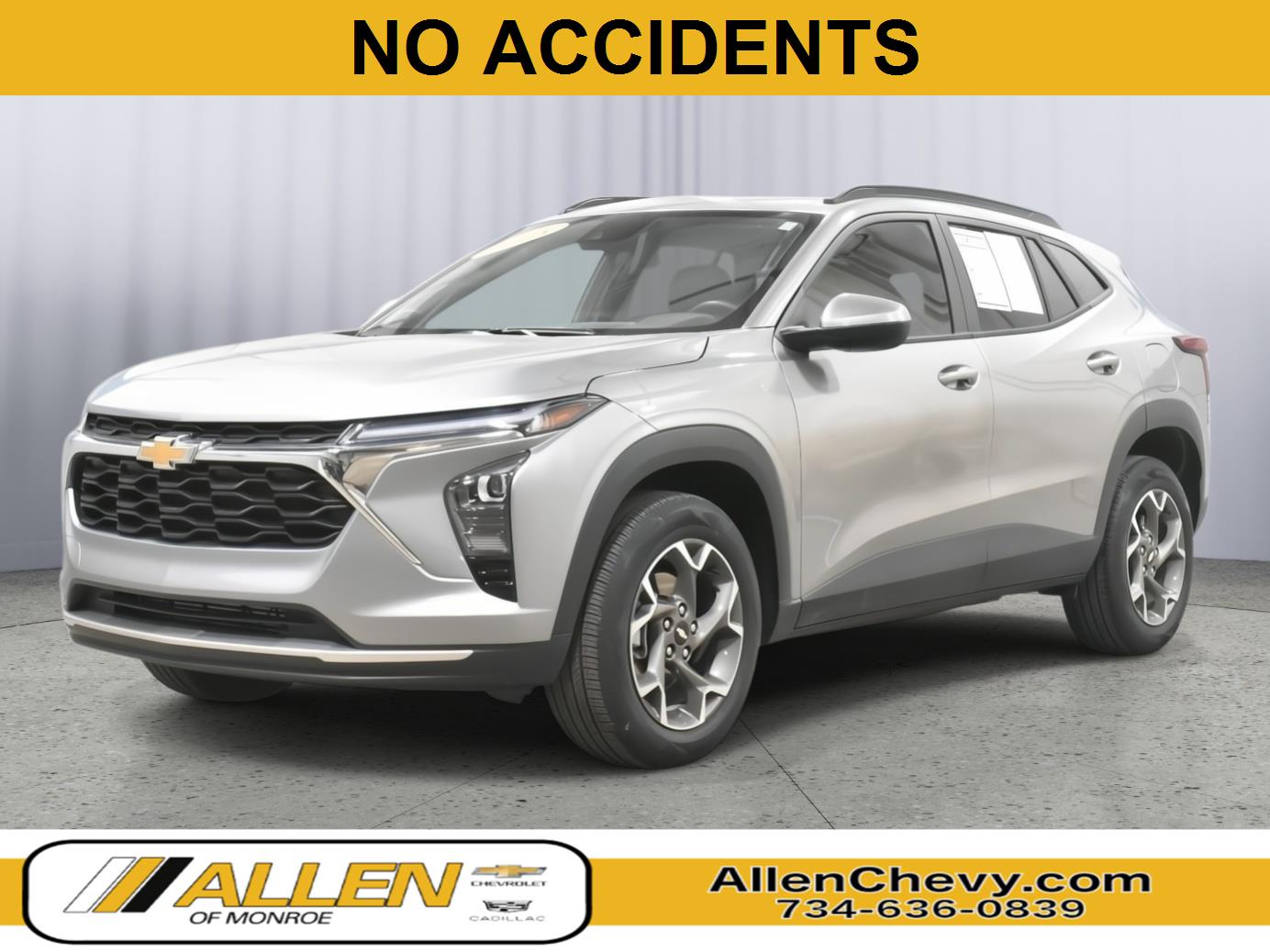 Sterling Gray Metallic 2025 Chevrolet Trax SUV / Crossover Front-Wheel Drive 6-Speed Automatic