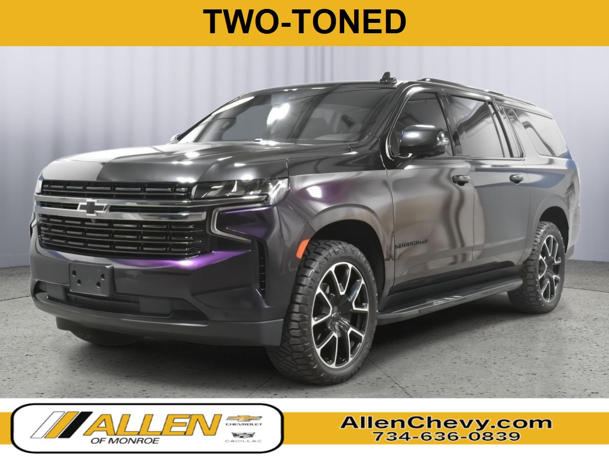 Black 2022 Chevrolet Suburban SUV / Crossover Four-Wheel Drive Automatic