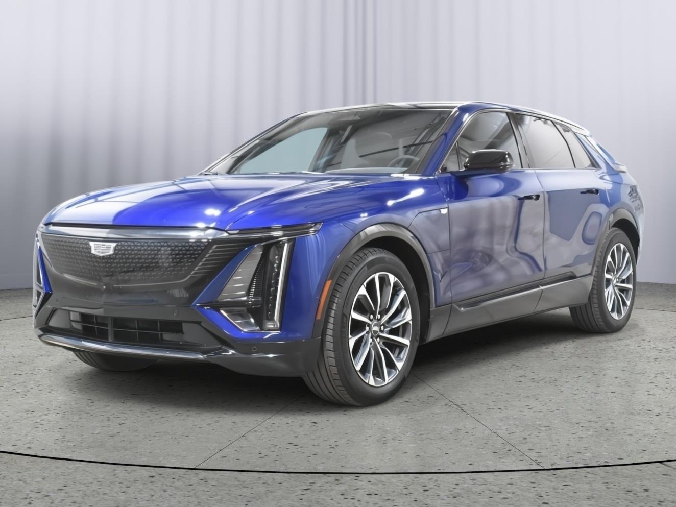 Opulent Blue Metallic 2024 Cadillac LYRIQ SUV / Crossover Rear-Wheel Drive Automatic