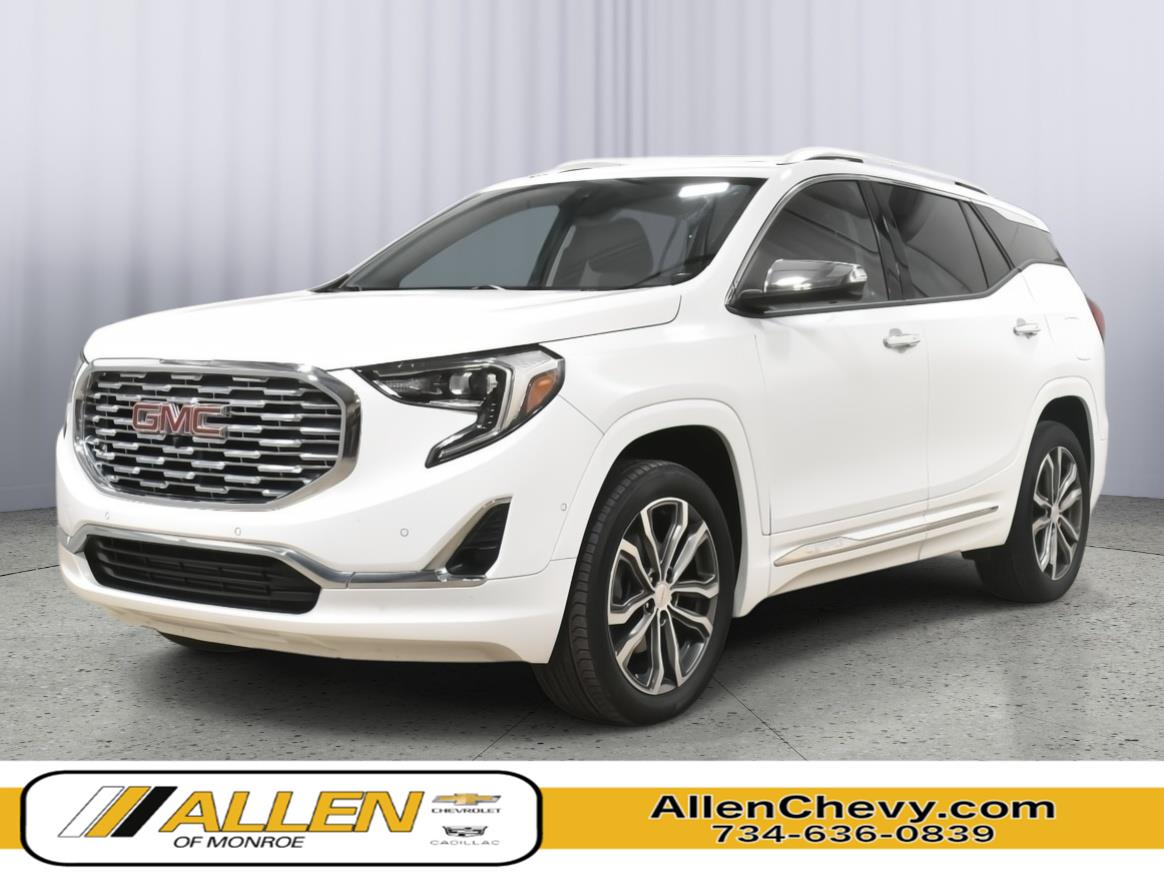Summit White 2018 GMC Terrain SUV / Crossover Four-Wheel Drive 9-Speed Automatic Overdrive