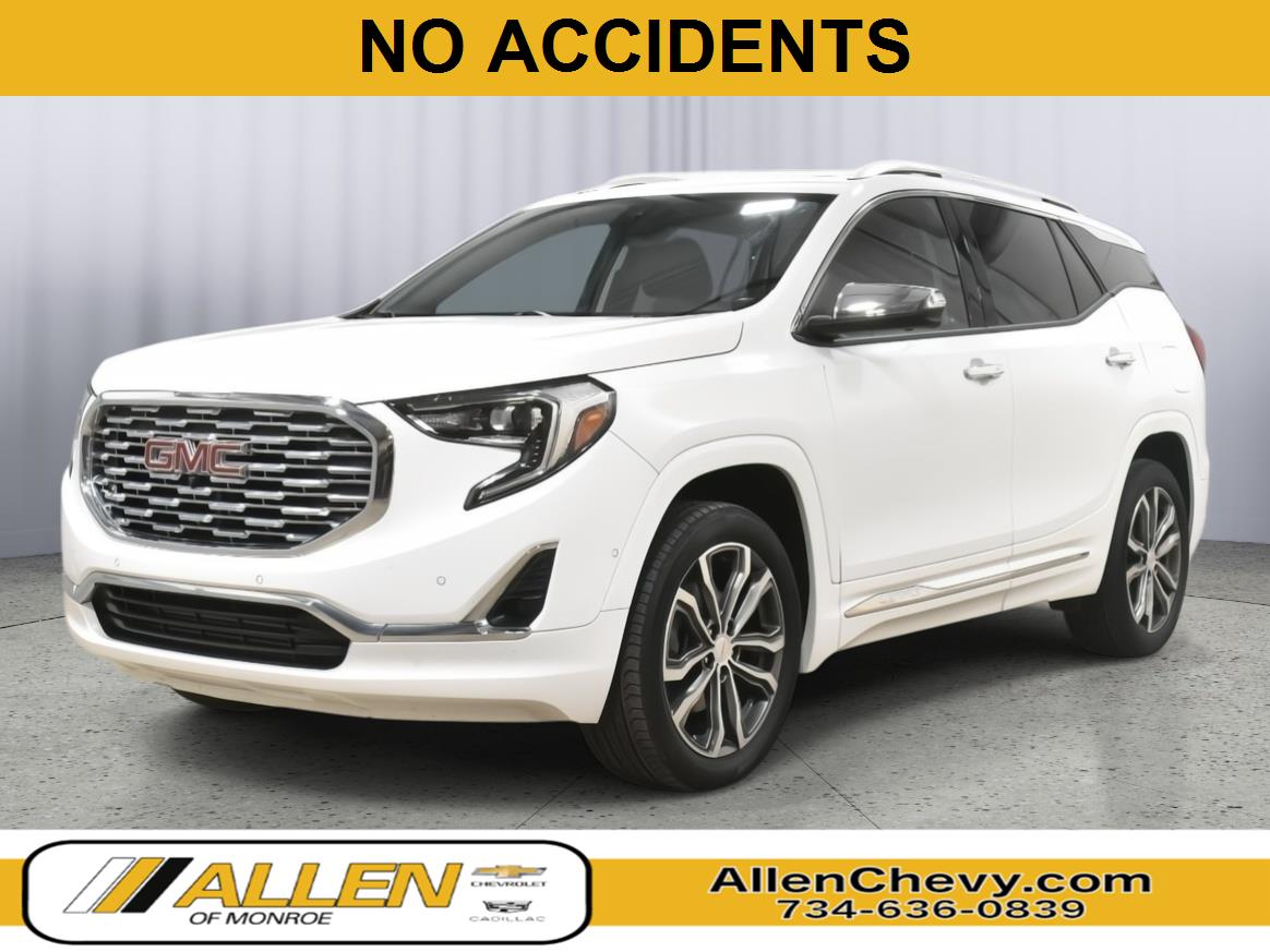 Summit White 2018 GMC Terrain SUV / Crossover Four-Wheel Drive 9-Speed Automatic Overdrive