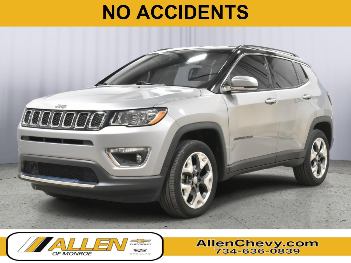Billet Silver Metallic Clearcoat 2021 Jeep Compass SUV / Crossover Four-Wheel Drive 9-Speed Automatic