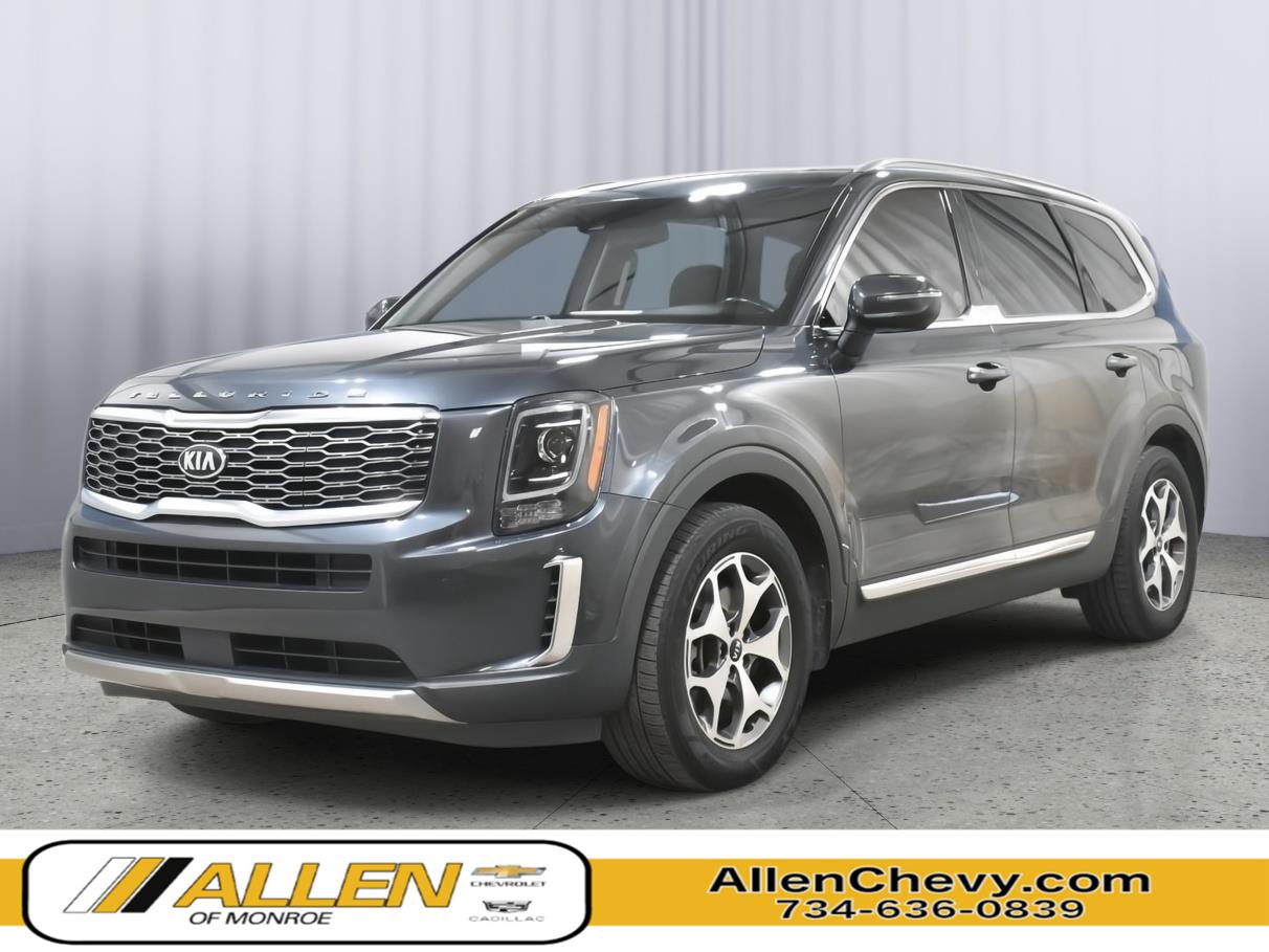 Gray (Gravity Grey) 2020 Kia Telluride SUV / Crossover All-Wheel Drive Automatic