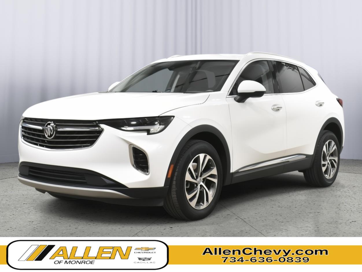 Summit White 2023 Buick Envision SUV / Crossover Front-Wheel Drive 9-Speed Automatic