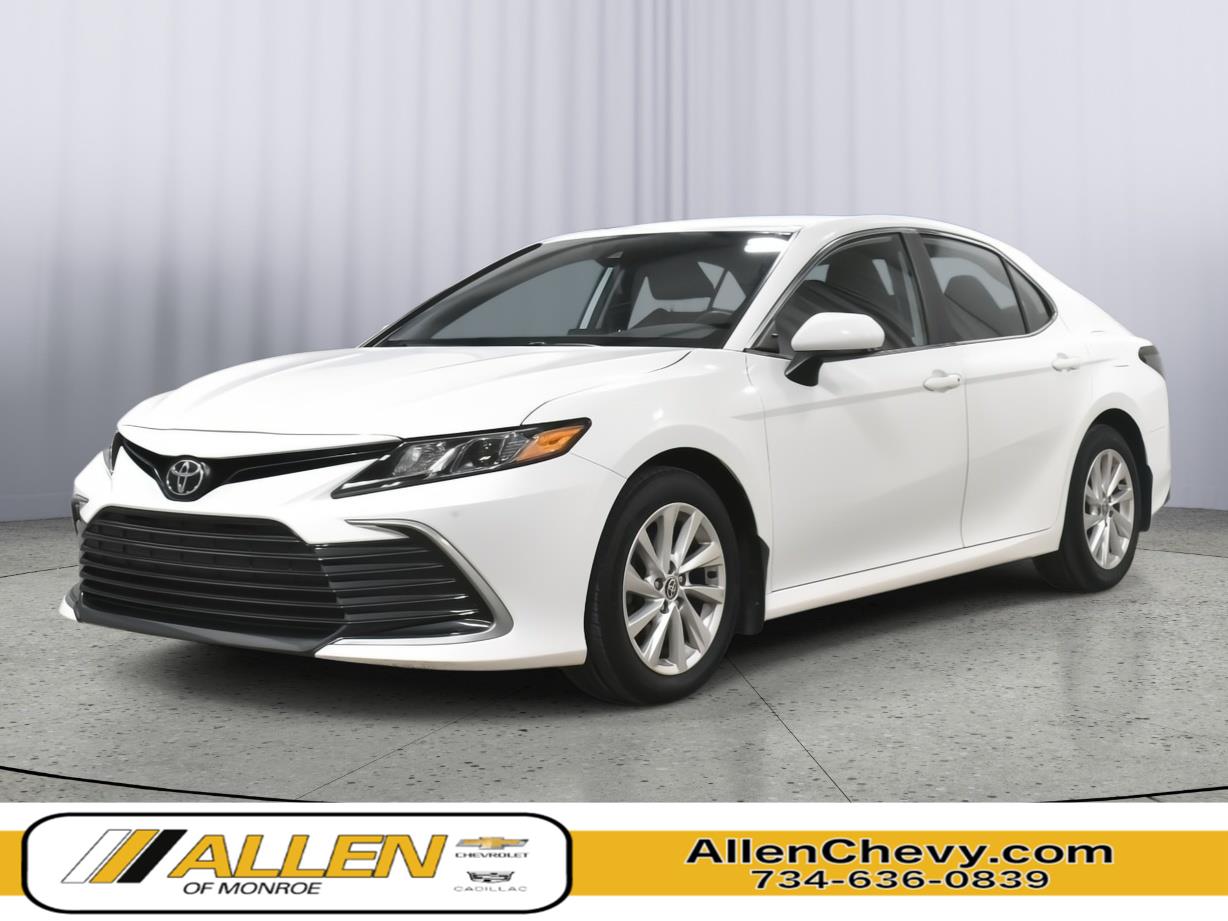 White 2021 Toyota Camry Sedan All-Wheel Drive