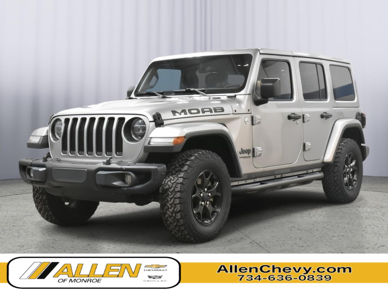 Billet Silver Metallic Clearcoat 2019 Jeep Wrangler SUV / Crossover Four-Wheel Drive 8-Speed Automatic