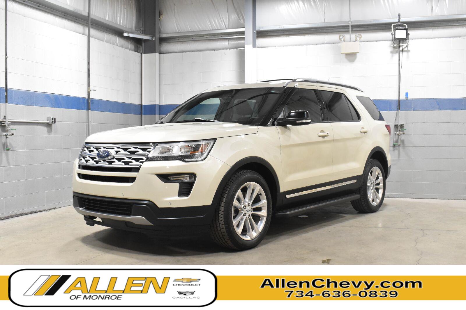 Gray (Platinum Dune Metallic Tri-Coat) 2018 Ford Explorer SUV / Crossover All-Wheel Drive 6-Speed Automatic