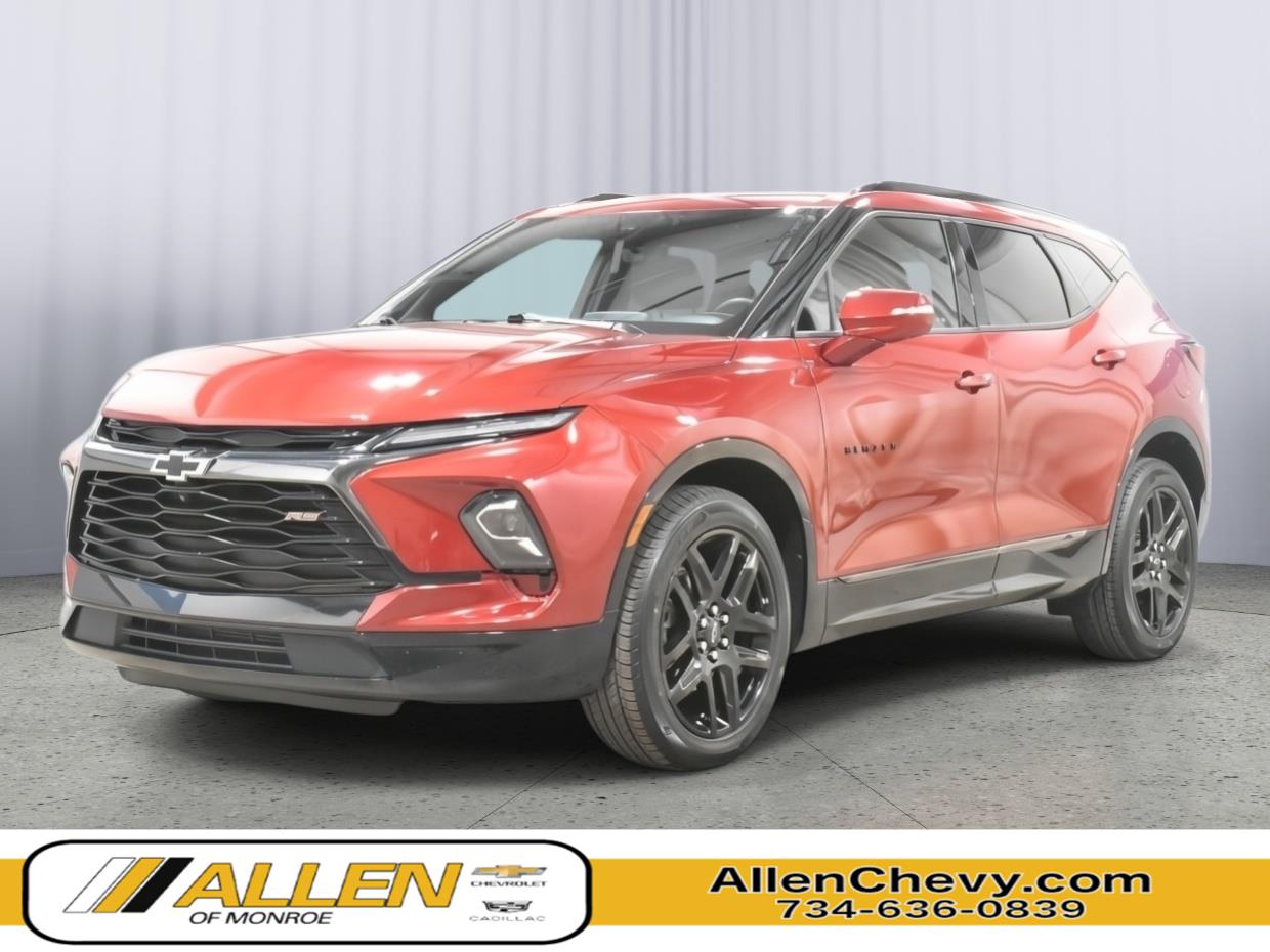 Radiant Red Tintcoat 2023 Chevrolet Blazer SUV / Crossover All-Wheel Drive 9-Speed Automatic