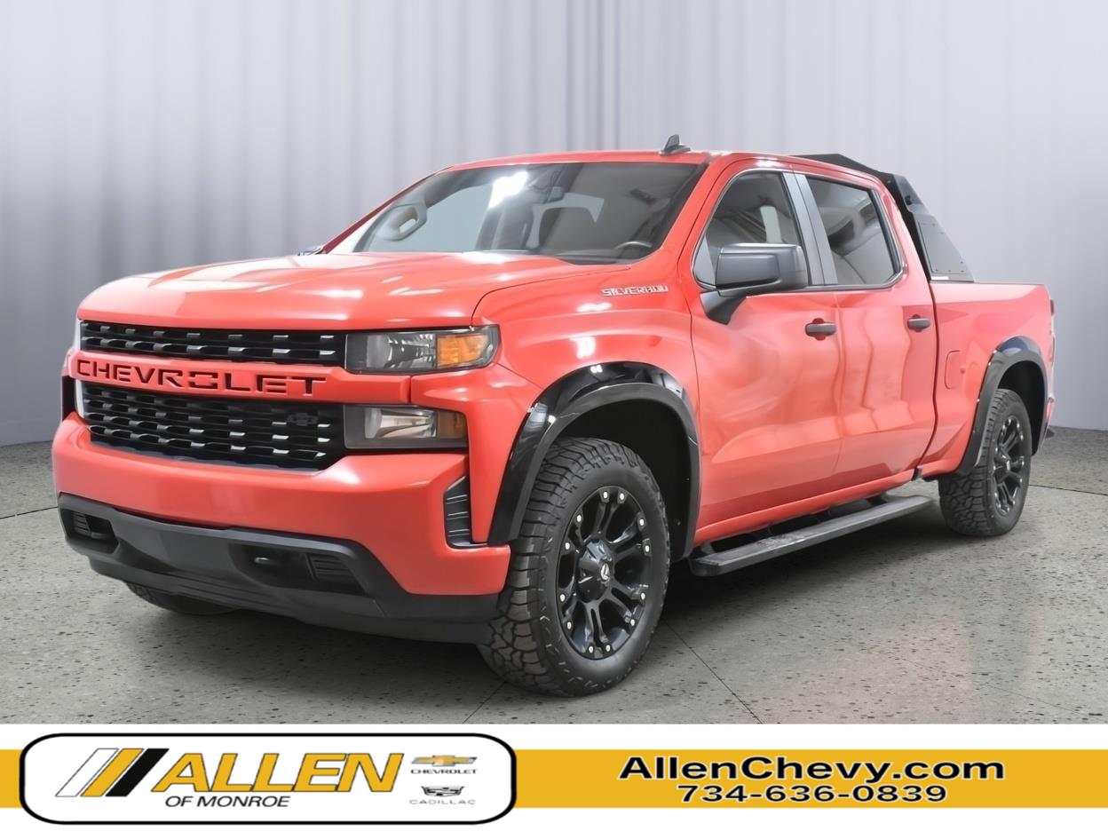 Red Hot 2019 Chevrolet Silverado 1500 Pickup Truck Four-Wheel Drive 6-Speed Automatic