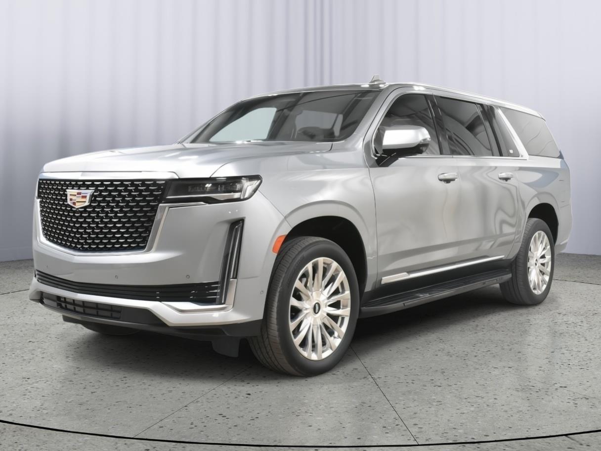 Argent Silver Metallic 2023 Cadillac Escalade ESV SUV / Crossover Four-Wheel Drive Automatic