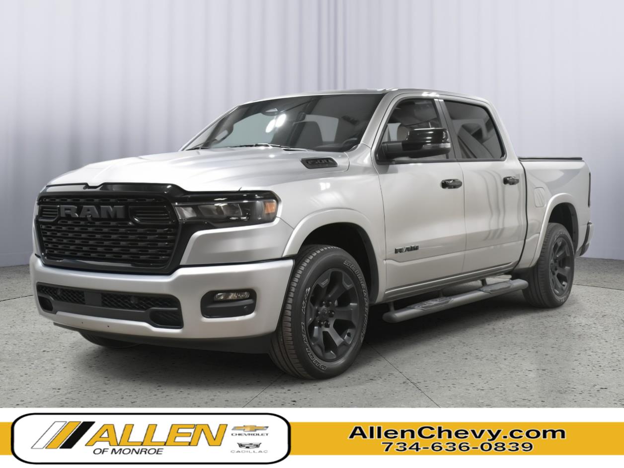 2025 RAM 1500 Plata (Billet Silver Metallic Clearcoat) Camioneta Todo terreno 8 velocidades Automática