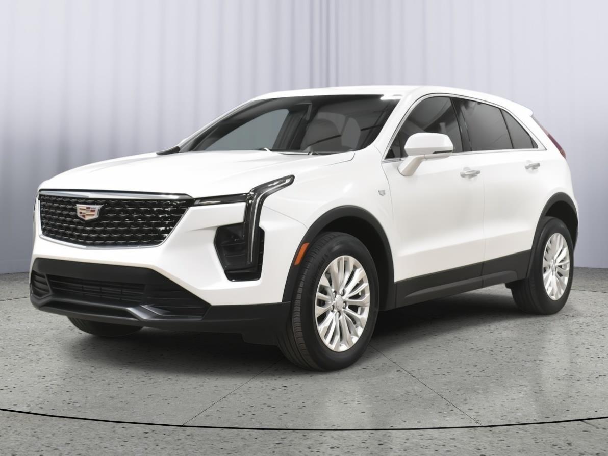 Crystal White Tricoat 2024 Cadillac XT4 SUV / Crossover Four-Wheel Drive 9-Speed Automatic