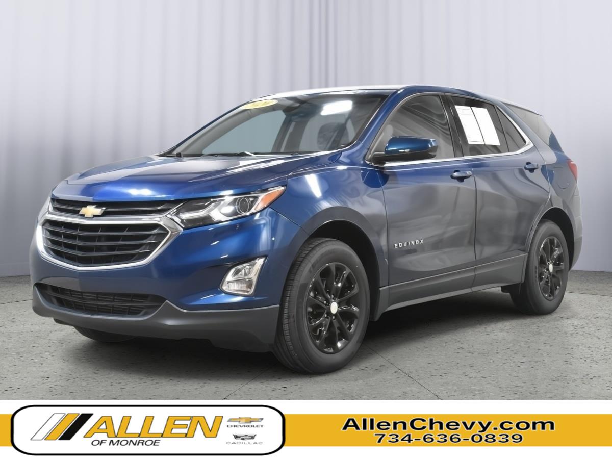 Pacific Blue Metallic 2020 Chevrolet Equinox SUV / Crossover Front-Wheel Drive 6-Speed Automatic Overdrive