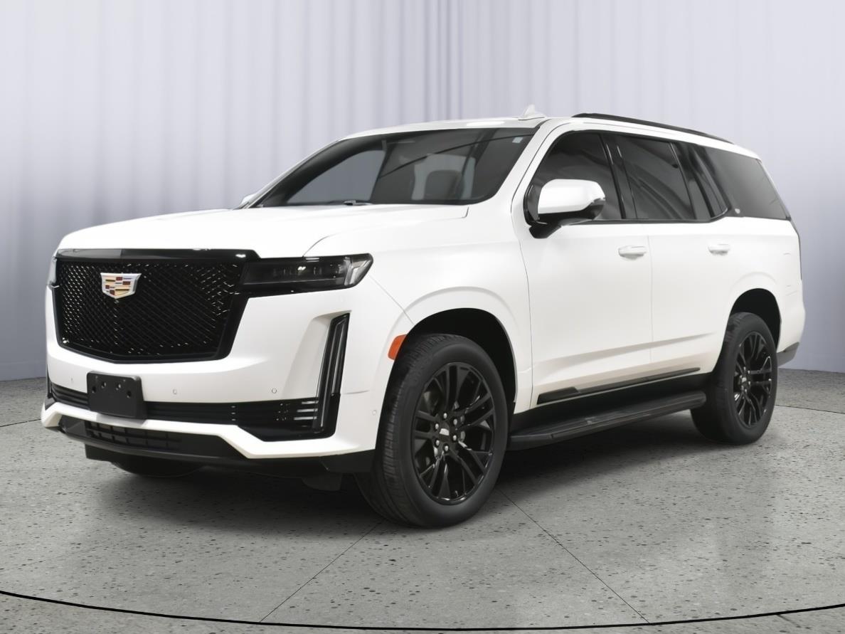 Crystal White Tricoat 2021 Cadillac Escalade SUV / Crossover Four-Wheel Drive Automatic