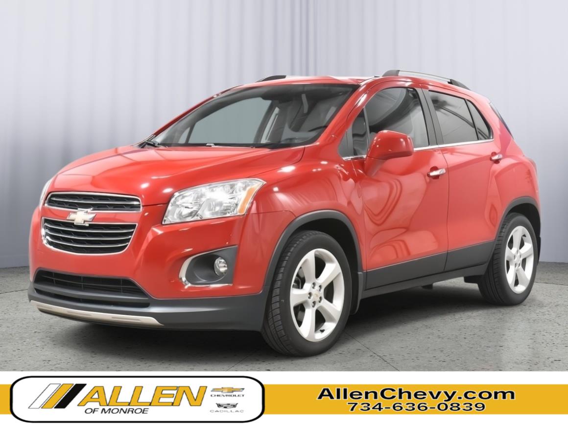 Blaze Red 2015 Chevrolet Trax SUV / Crossover Front-Wheel Drive 6-Speed Automatic