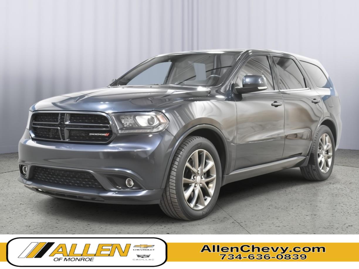Gray (Maximum Steel Metallic Clearcoat) 2014 Dodge Durango SUV / Crossover All-Wheel Drive 8-Speed Automatic