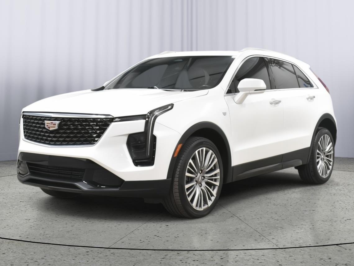 Crystal White Tricoat 2024 Cadillac XT4 SUV / Crossover Four-Wheel Drive 9-Speed Automatic