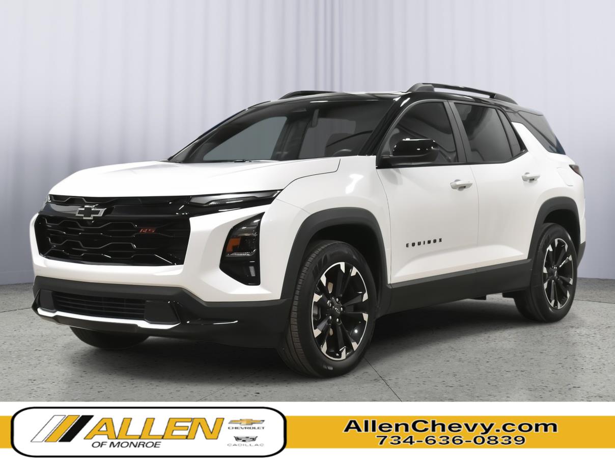 White (Iridescent Pearl Tricoat) 2025 Chevrolet Equinox SUV / Crossover Four-Wheel Drive 8-Speed Automatic