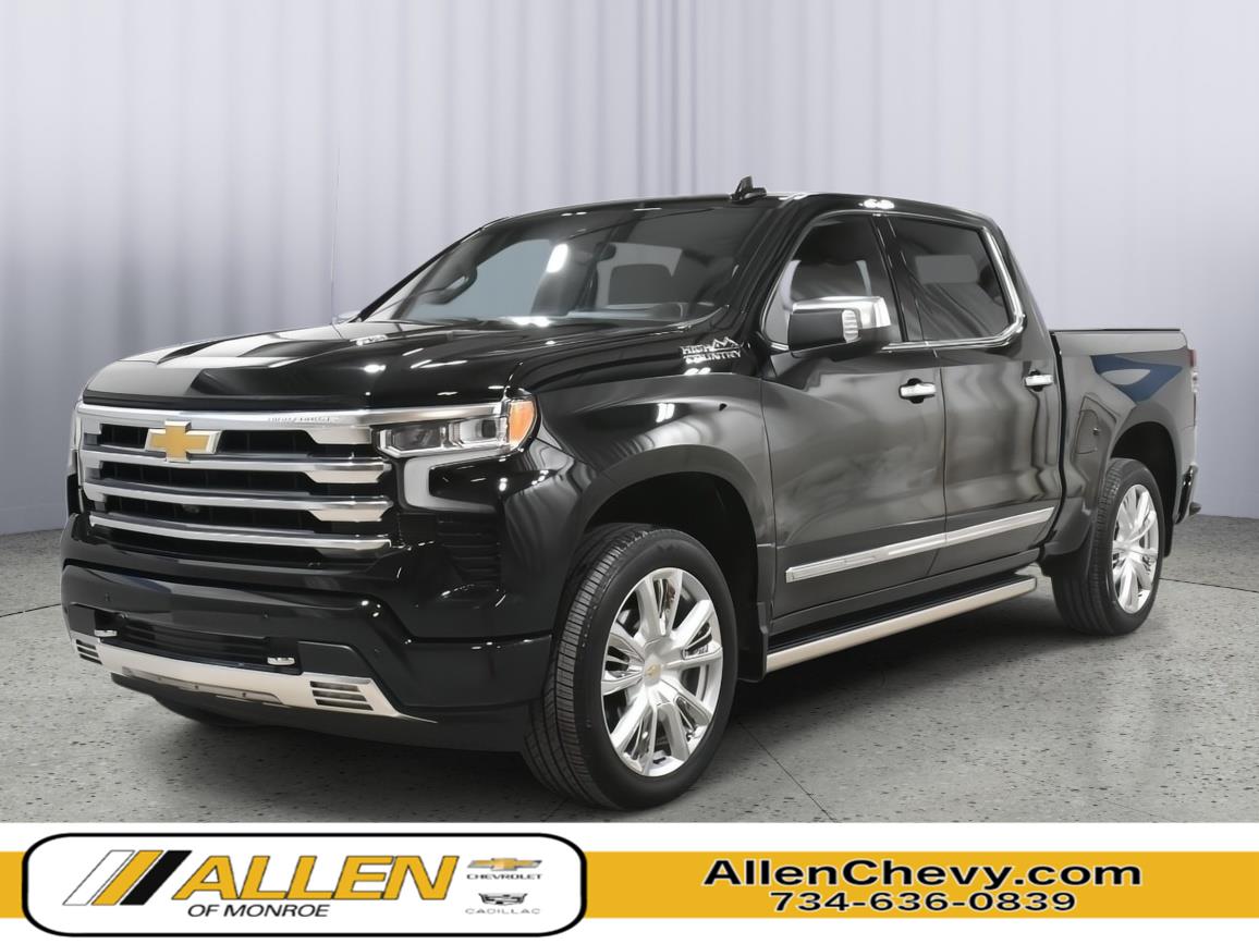 Black 2026 Chevrolet Silverado 1500 Pickup Truck Four-Wheel Drive Automatic