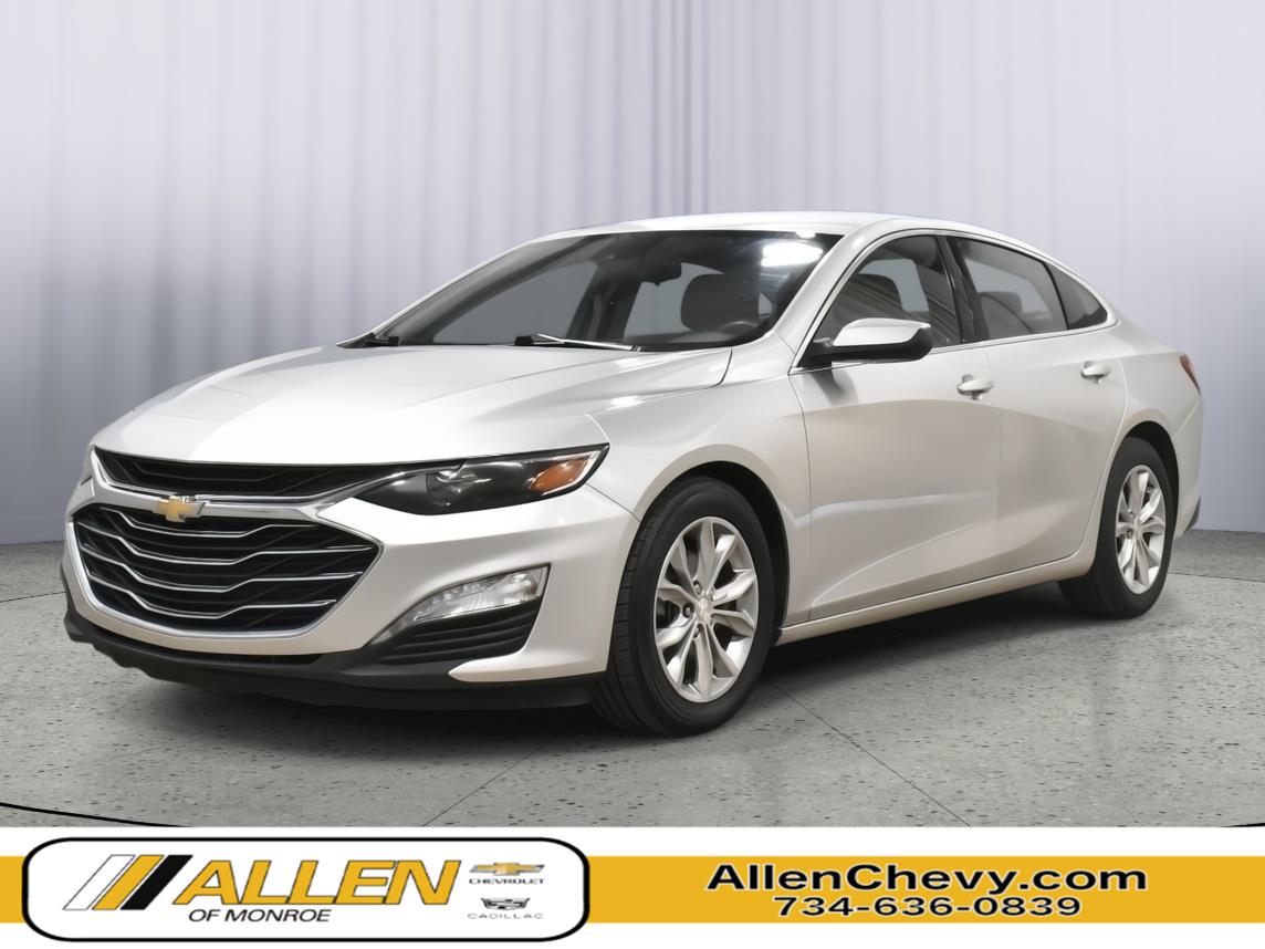 Silver Ice Metallic 2021 Chevrolet Malibu Sedan Front-Wheel Drive Continuously Variable Transmission