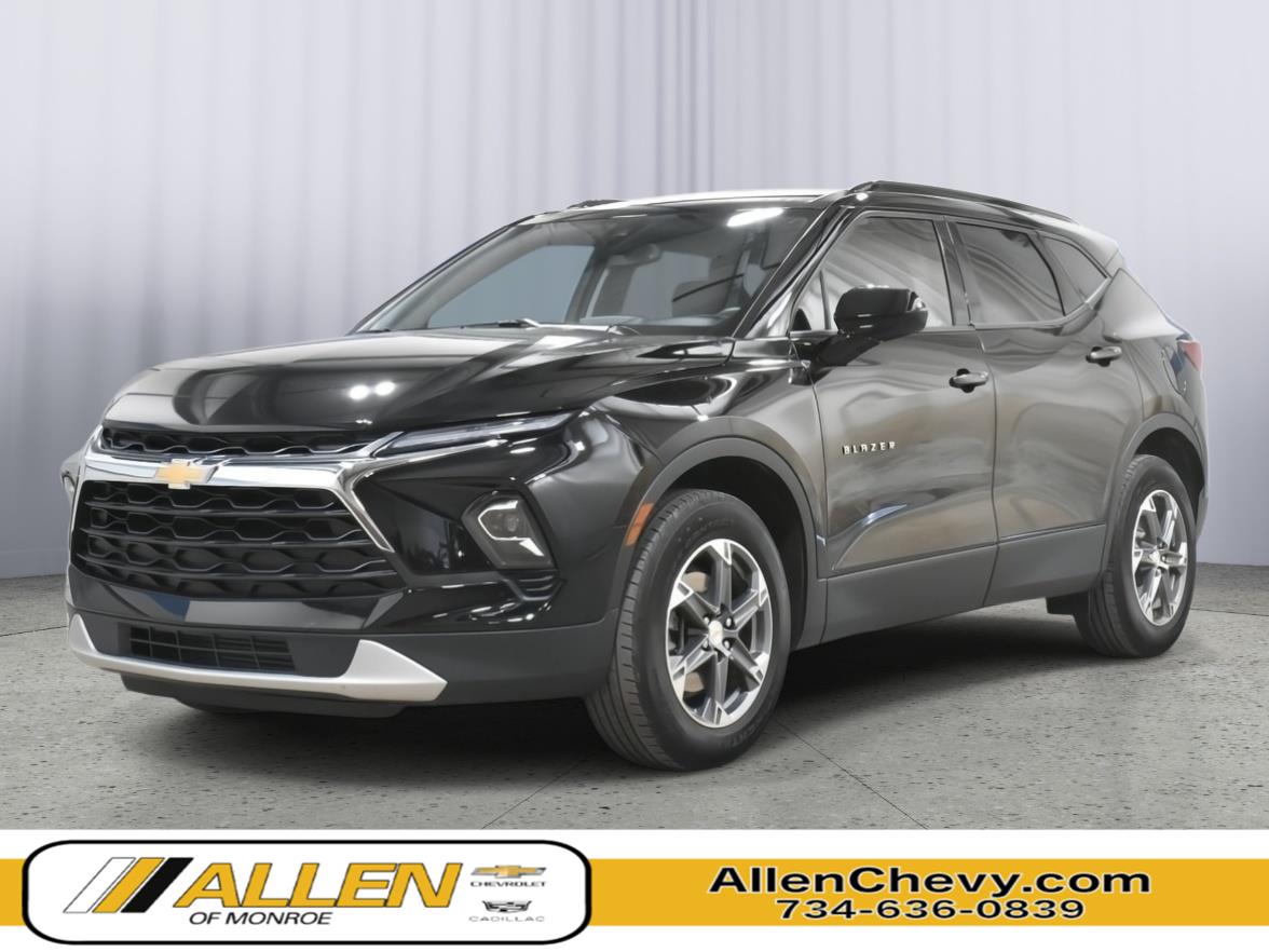 Black 2024 Chevrolet Blazer SUV / Crossover All-Wheel Drive 9-Speed Automatic