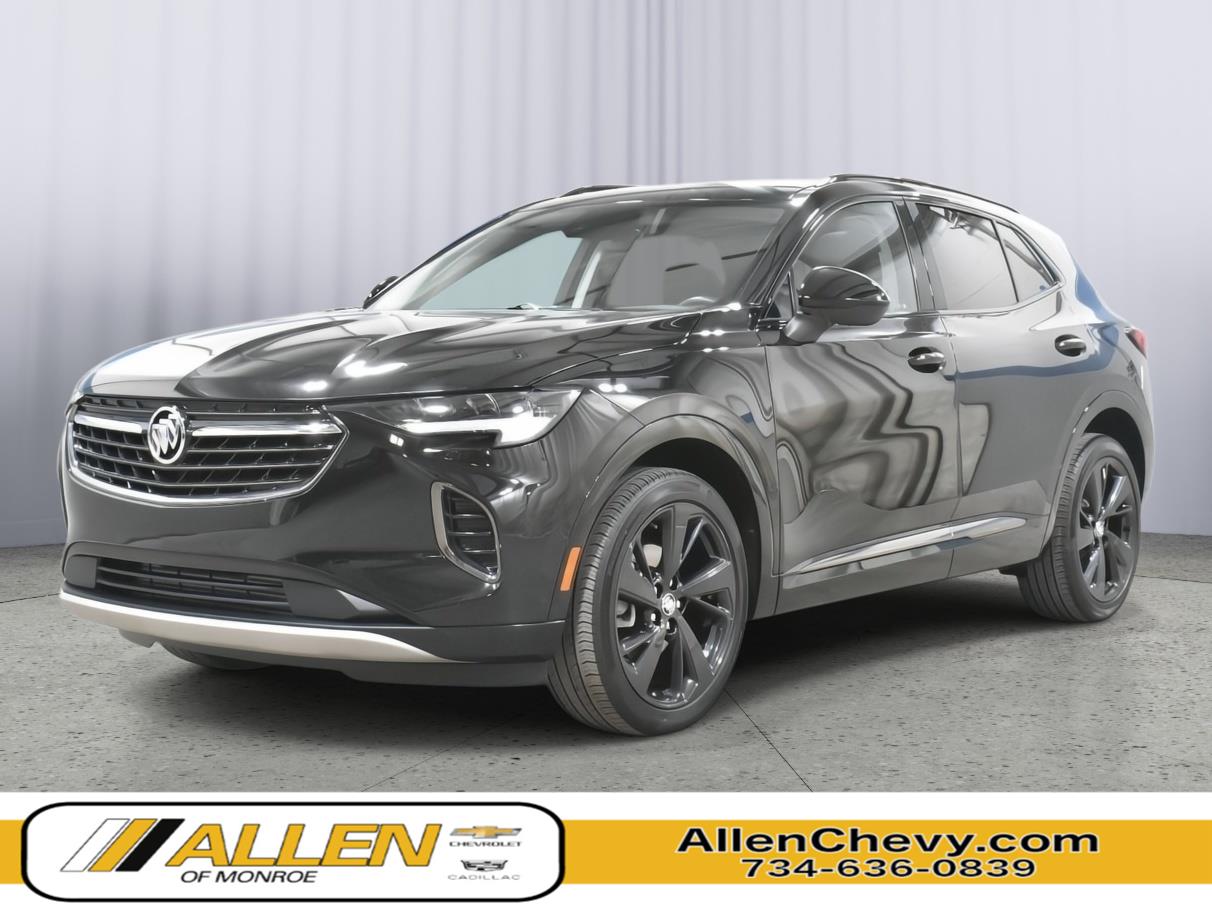 Black (Ebony Twilight Metallic) 2023 Buick Envision SUV / Crossover All-Wheel Drive 9-Speed Automatic