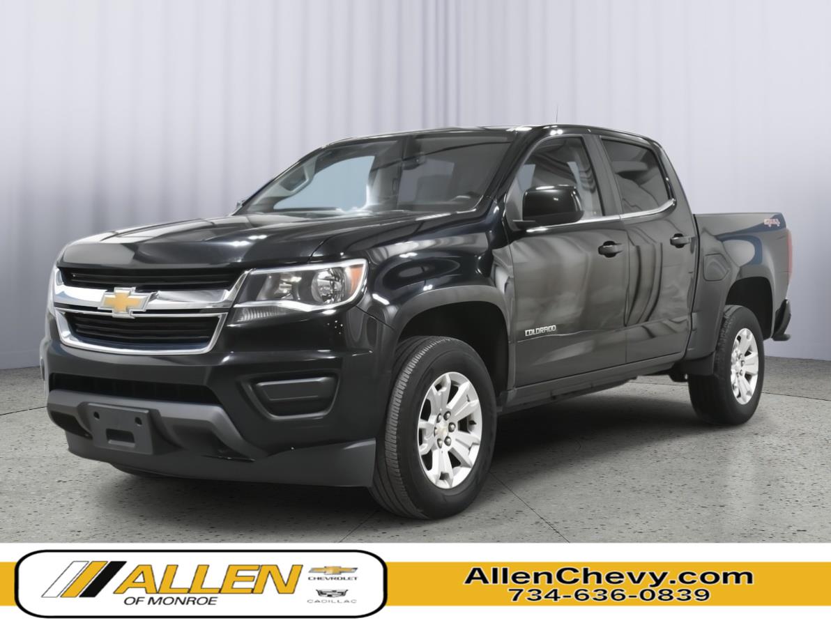 Black 2020 Chevrolet Colorado Pickup Truck Four-Wheel Drive 8-Speed Automatic