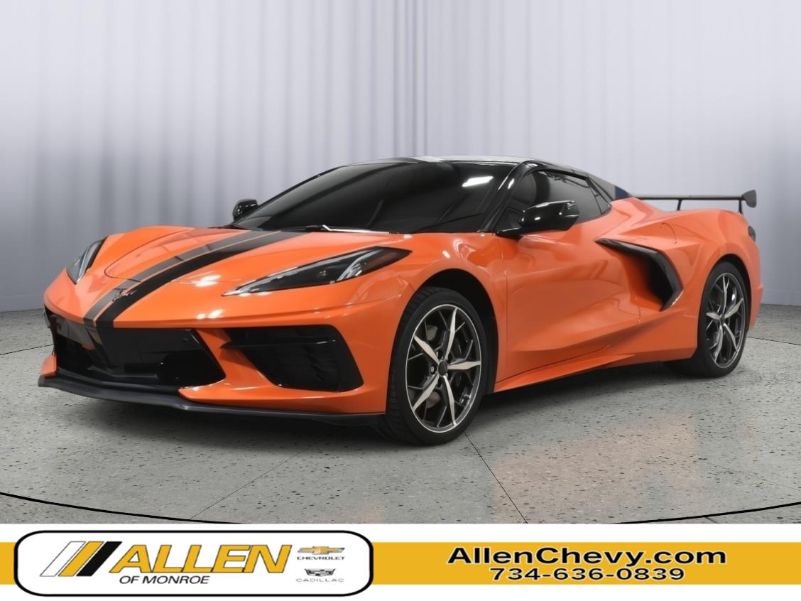 Sebring Orange Tintcoat 2021 Chevrolet Corvette Convertible Rear-Wheel Drive 8-Speed Dual Clutch