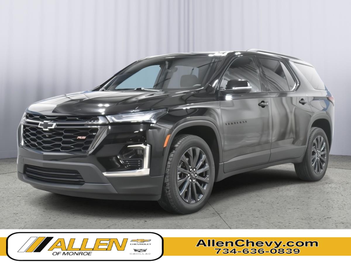 Mosaic Black Metallic 2023 Chevrolet Traverse SUV / Crossover Front-Wheel Drive 9-Speed Automatic