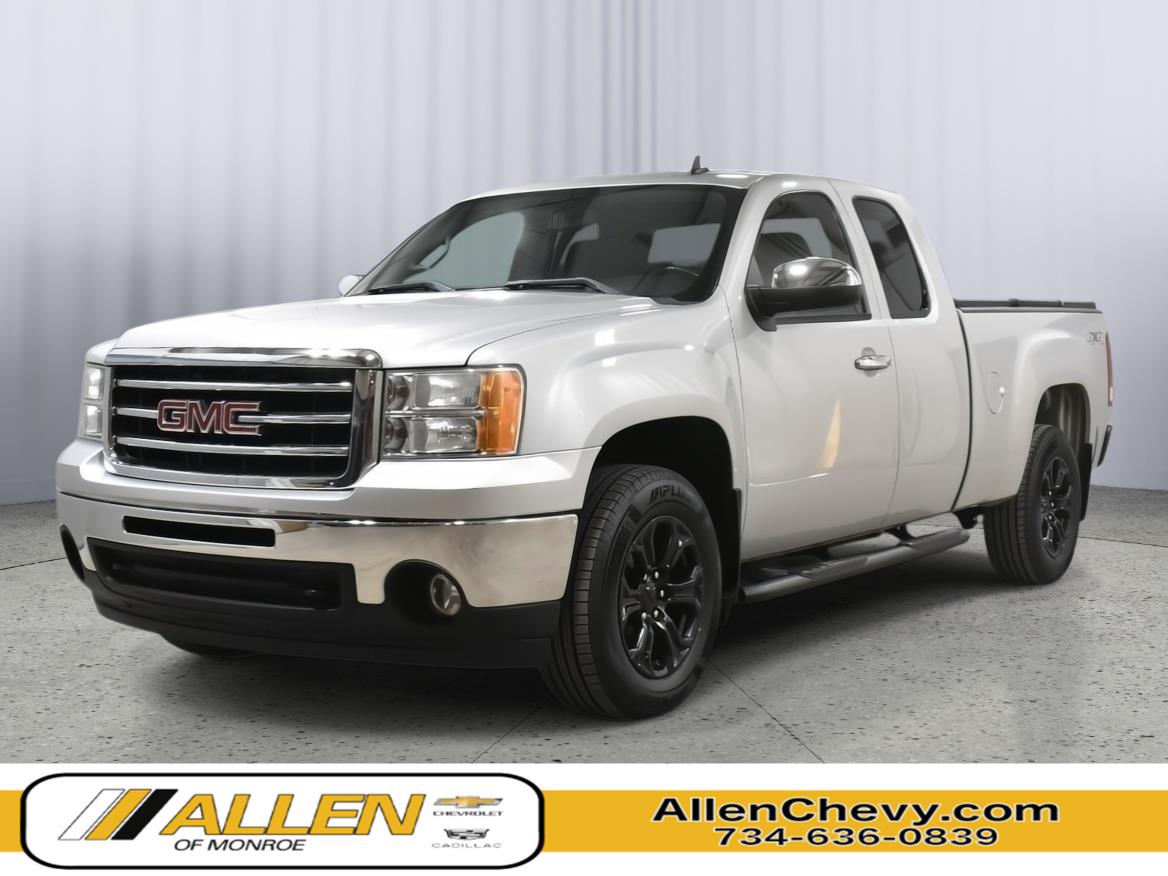 Quicksilver Metallic 2012 GMC Sierra 1500 Pickup Truck Four-Wheel Drive 6-Speed Automatic